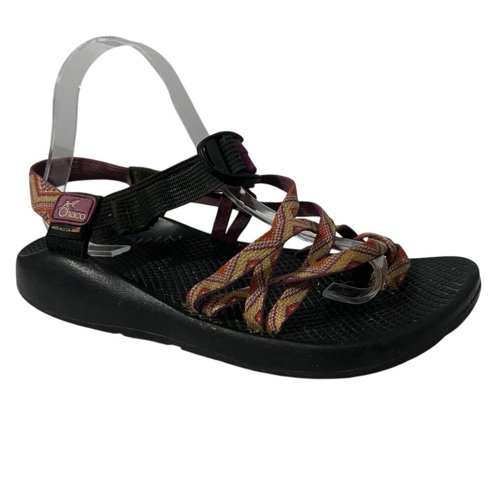 Chaco ZX2 Classic Hiking Sandals Size 9 Multicolor Toe Loop Outdoor